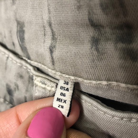 Zara Woman Medium Rise Slim Fit Ankle Zip Pant - Picture 6 of 7